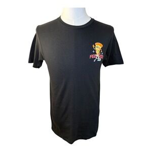 Neon Riot Feel Good Pizza Graphic Tee‎ Short Sleeve T-Shirt Small NWT